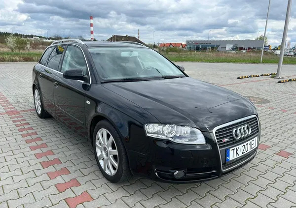 audi świętokrzyskie Audi A4 cena 21900 przebieg: 156135, rok produkcji 2007 z Kielce